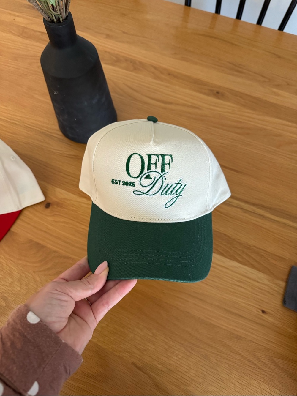 OFF DUTY x Zoe Trucker hat